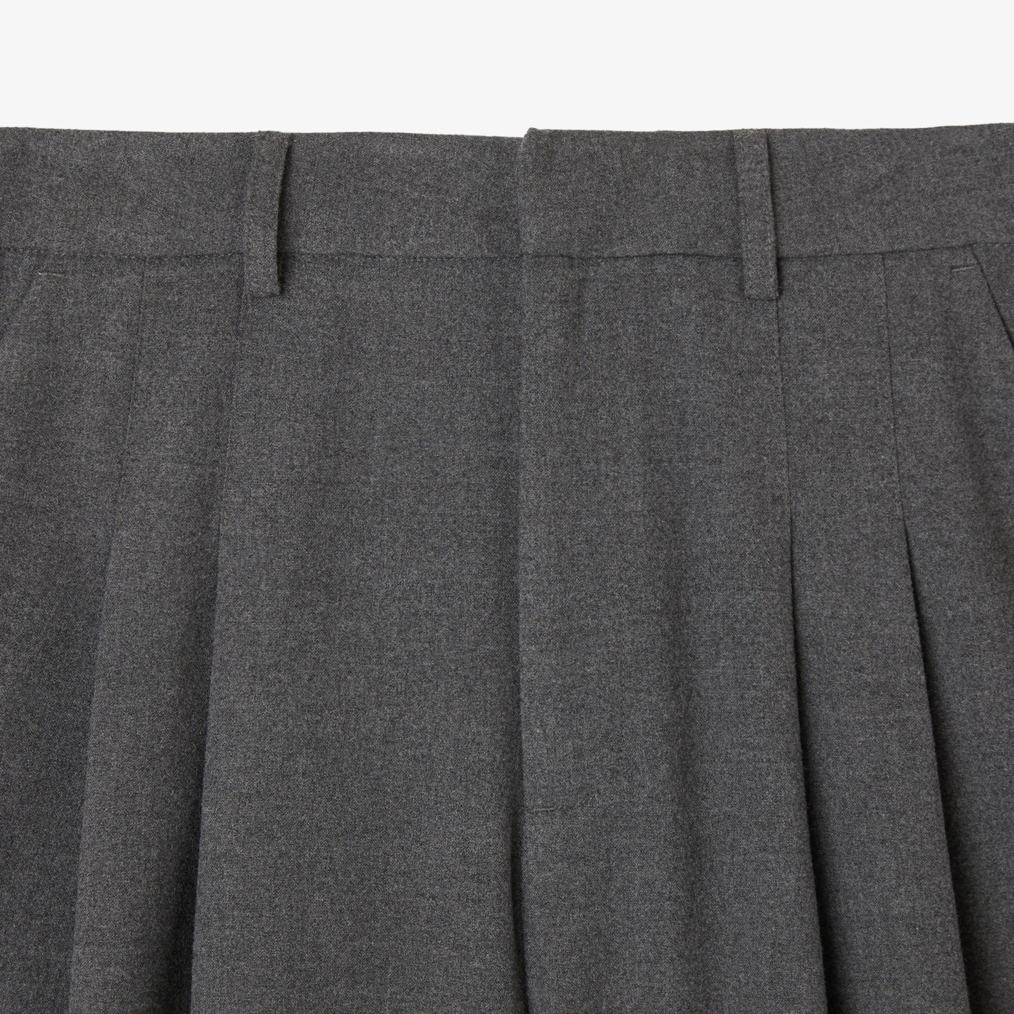 Lacoste Kadın Gri Bermuda Şort