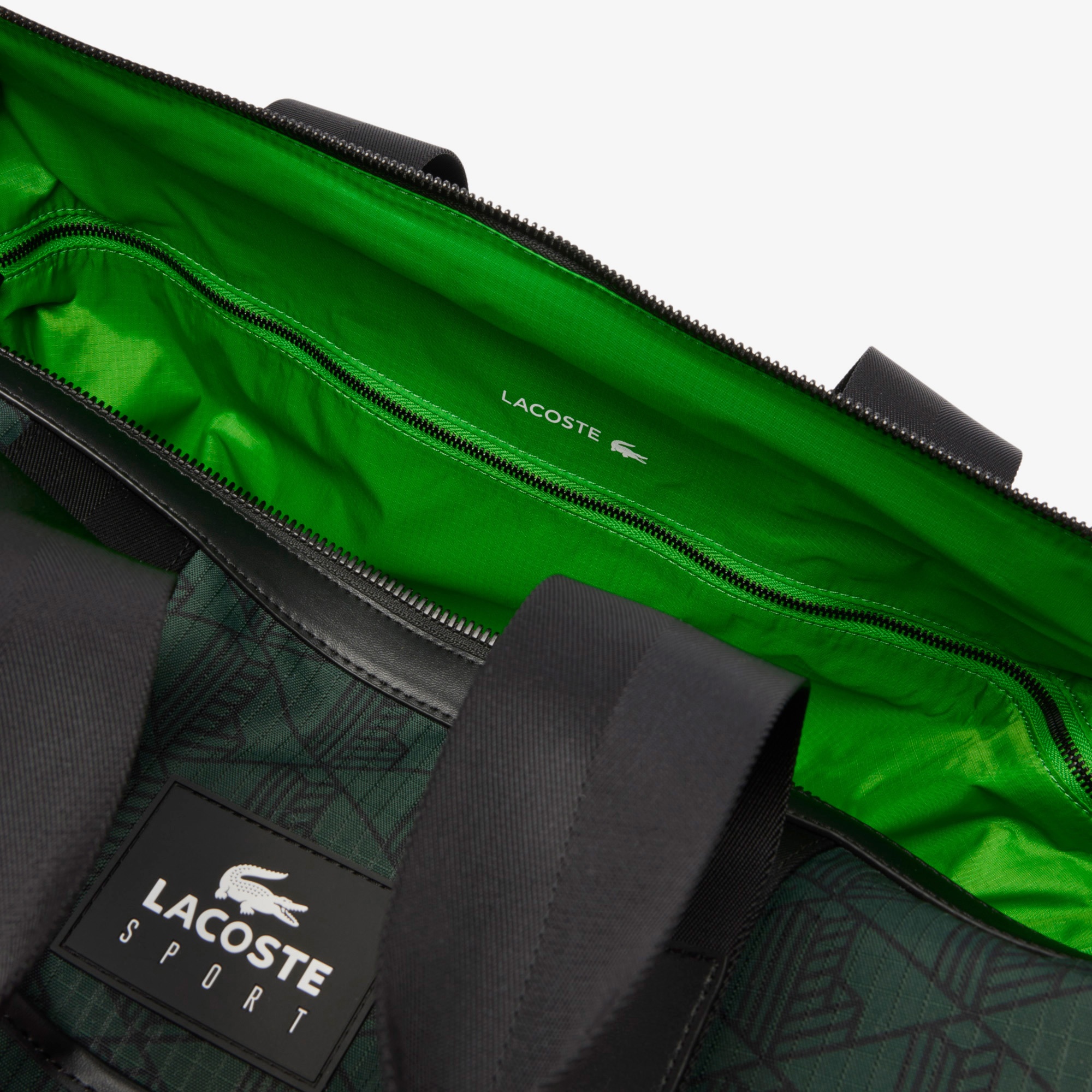 Lacoste Erkek Monogram Siyah Spor Çantası