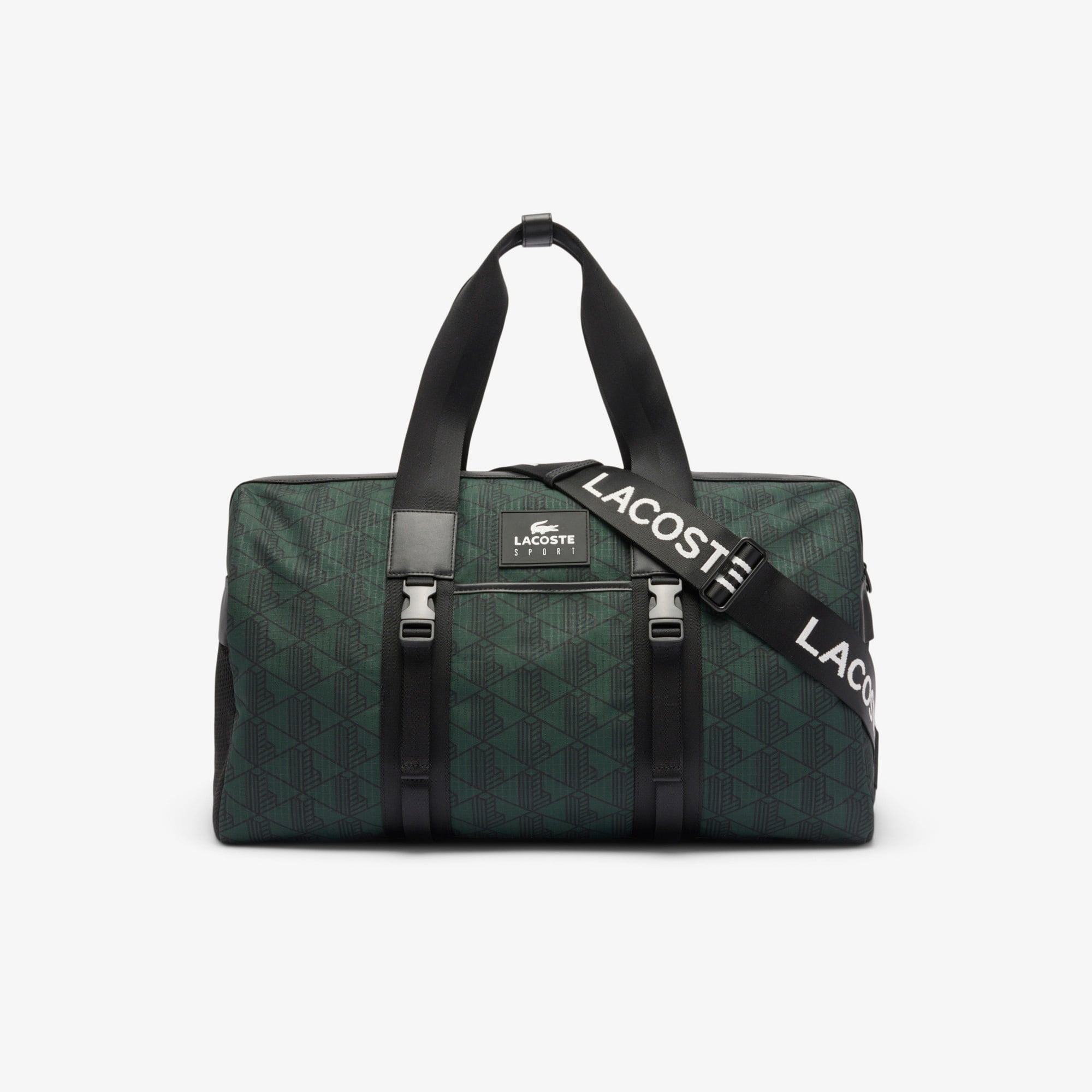 Lacoste Erkek Monogram Siyah Spor Çantası