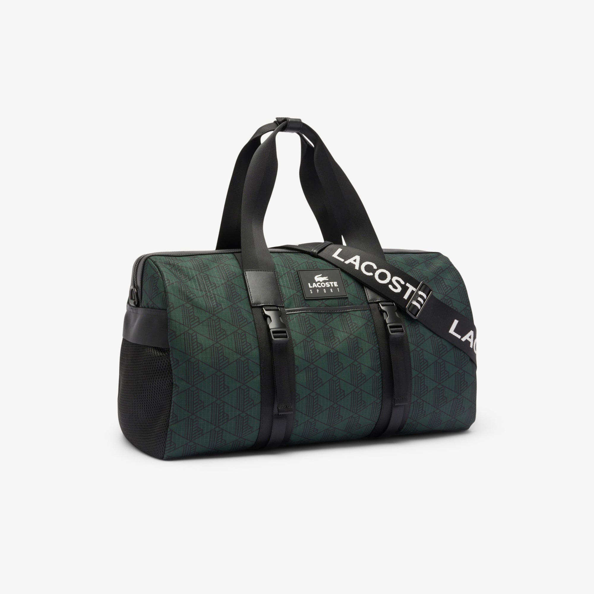 Lacoste Erkek Monogram Siyah Spor Çantası