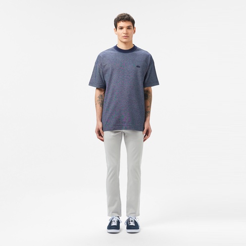 Lacoste Erkek Slim Fit Gri Jean Pantolon
