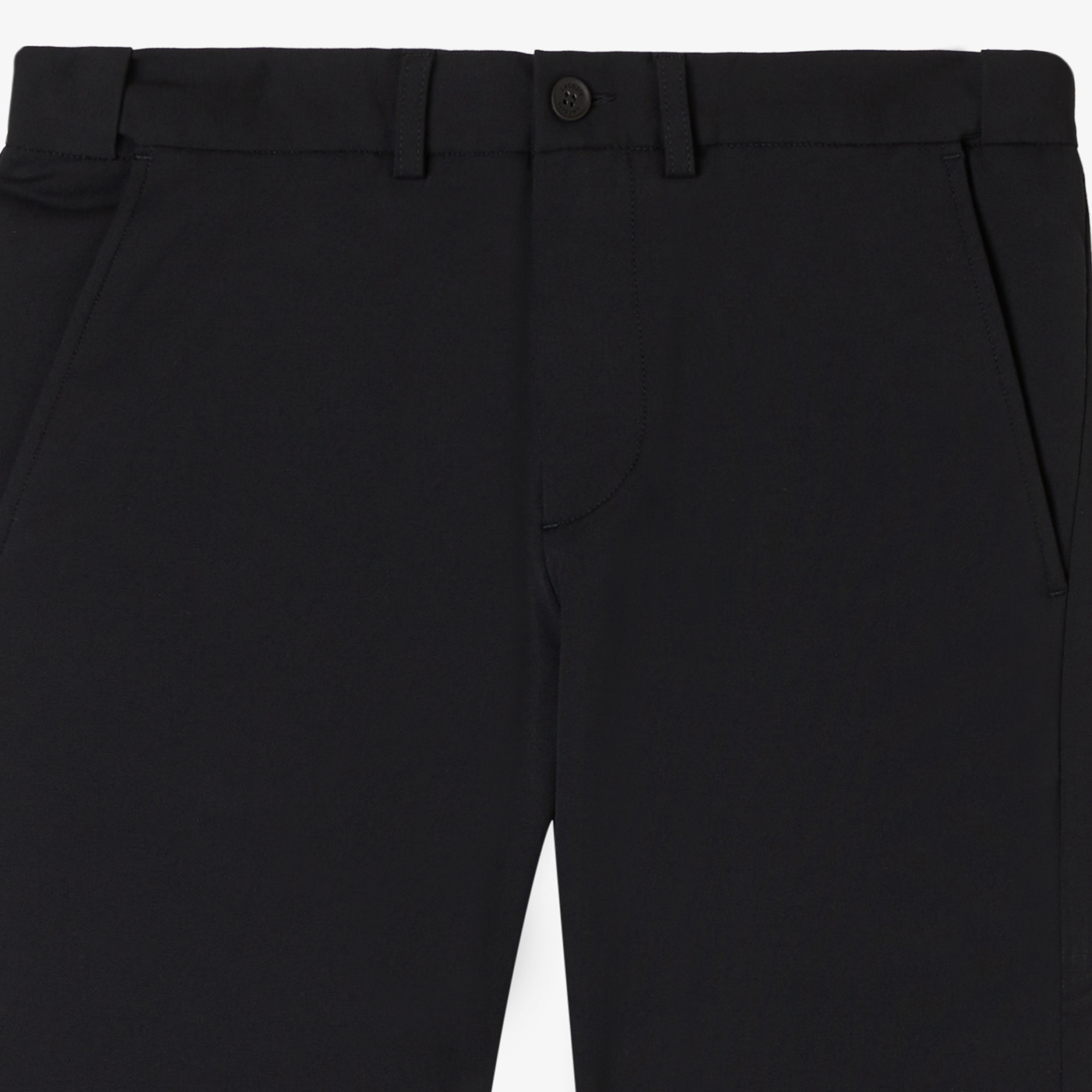 Lacoste Erkek Slim Fit Siyah Chino Pantolon