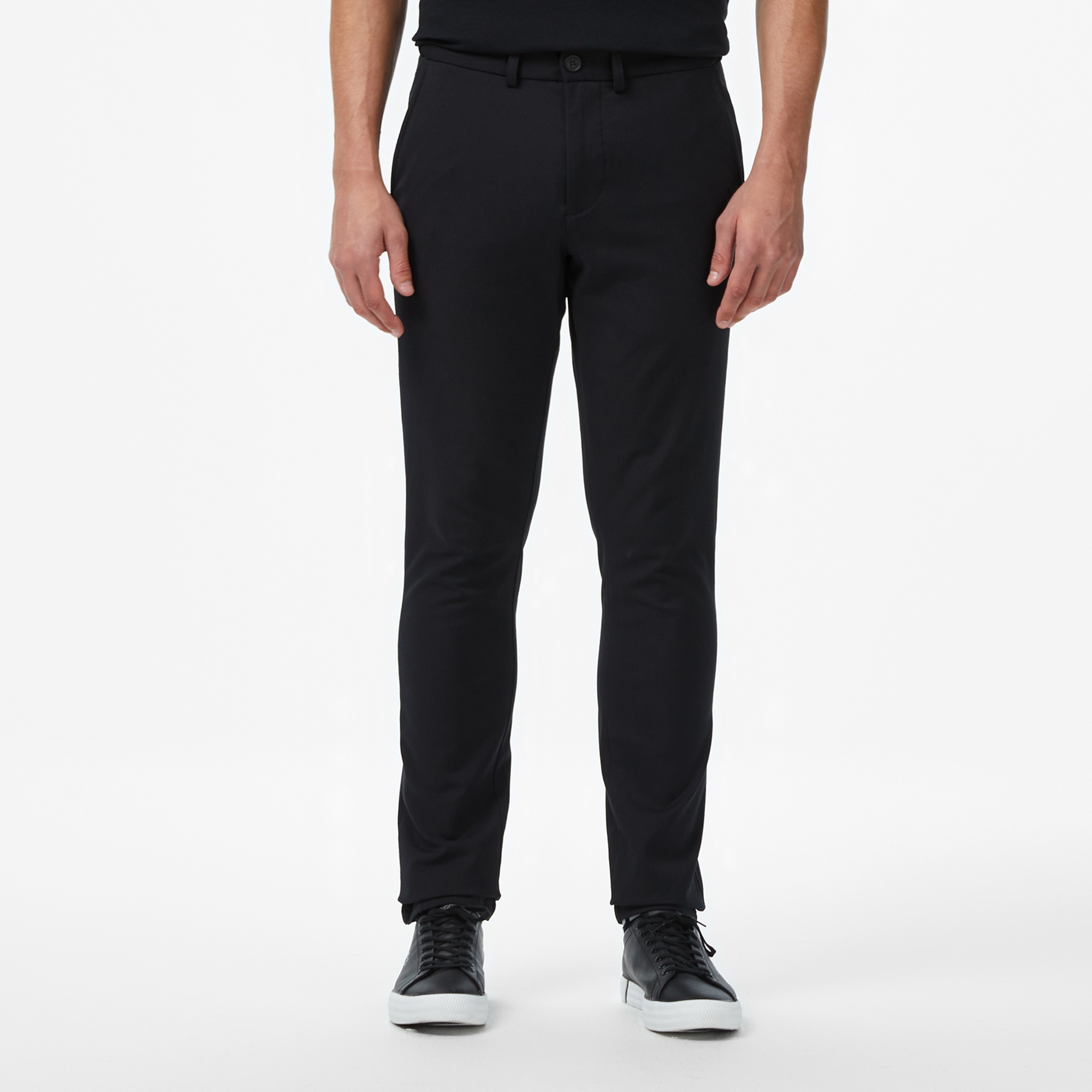 Lacoste Erkek Slim Fit Siyah Chino Pantolon