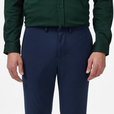  Lacoste Erkek Slim Fit Lacivert Chino Pantolon