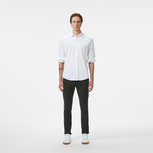  Lacoste Erkek Slim Fit Haki Chino Pantolon