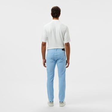  Lacoste Erkek Slim Fit Açık Mavi Jean Pantolon