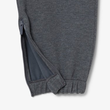  Kadın Straight Fit Koyu Gri Eşofman Altı