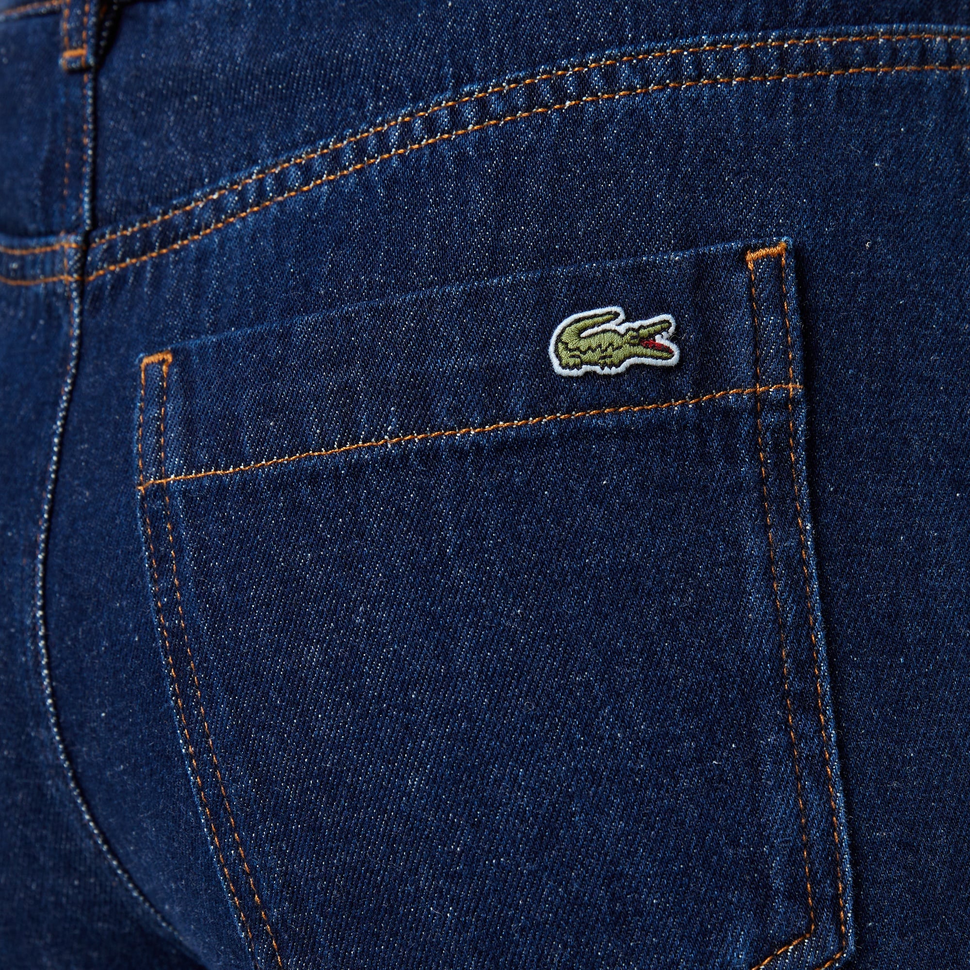 Lacoste Kadın Straight Fit Koyu Mavi Pantolon