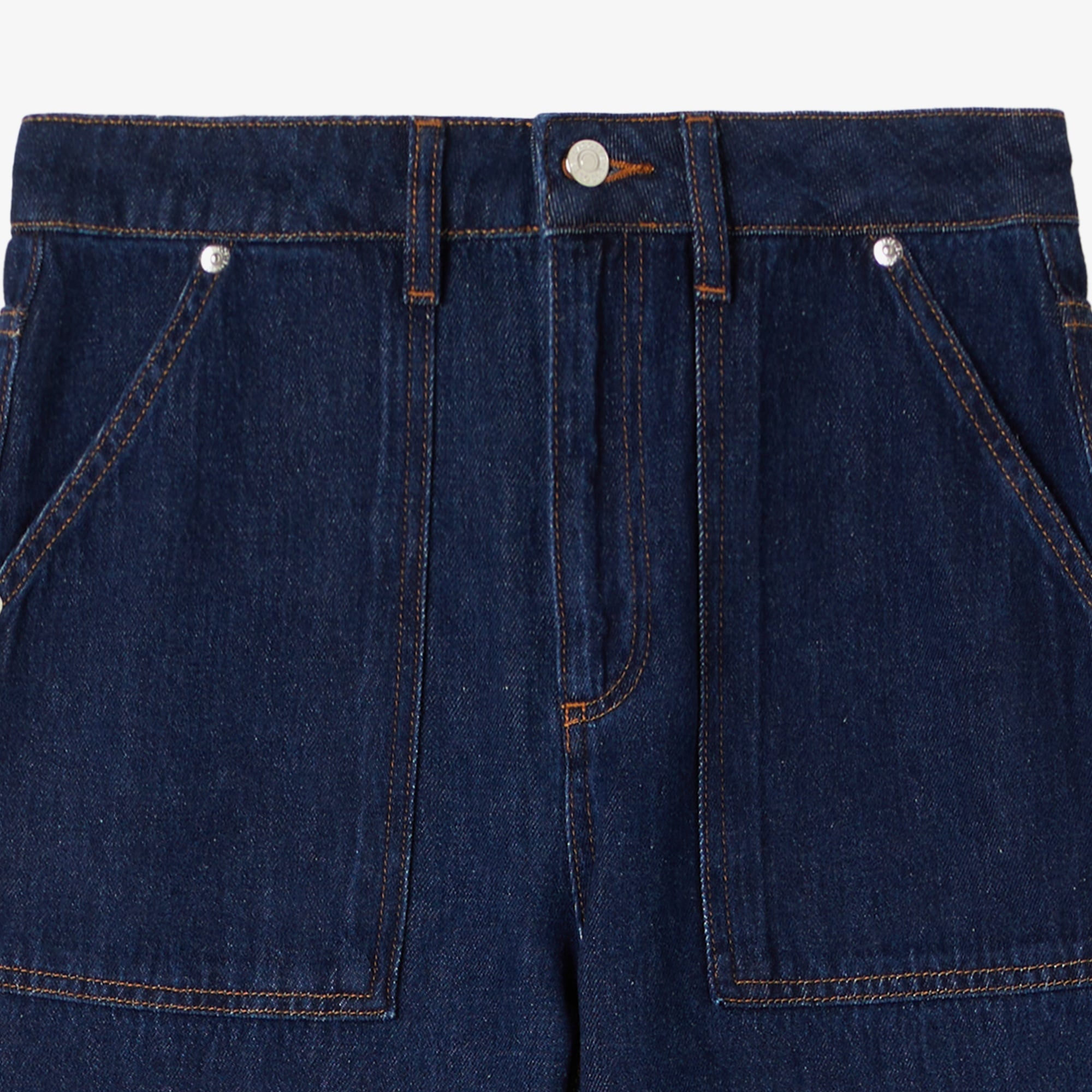 Lacoste Kadın Straight Fit Koyu Mavi Pantolon