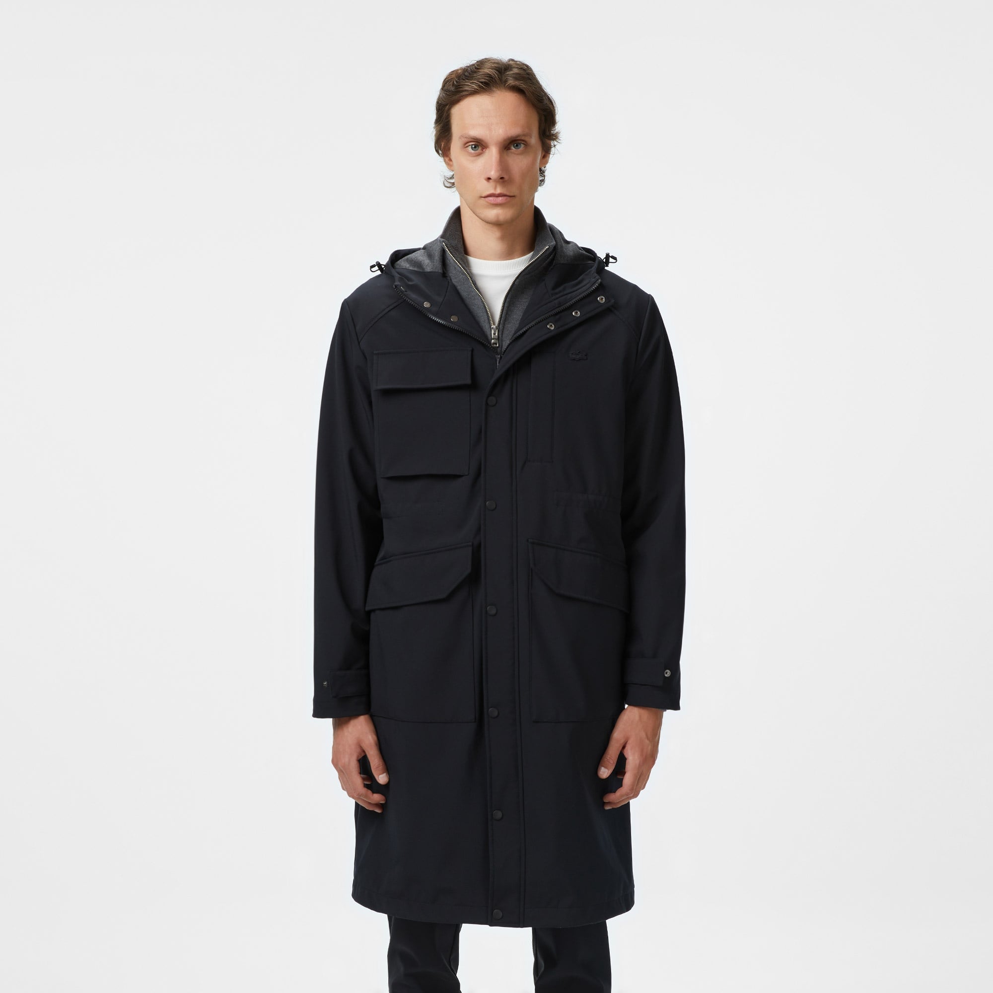 Lacoste Erkek Siyah Mont