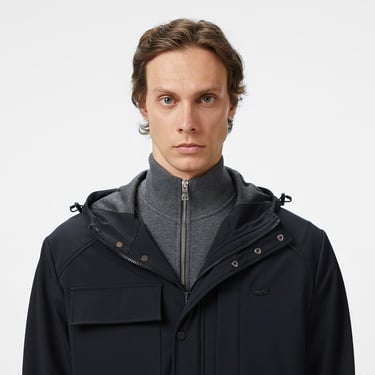  Lacoste Erkek Siyah Mont