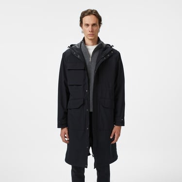  Lacoste Erkek Siyah Mont