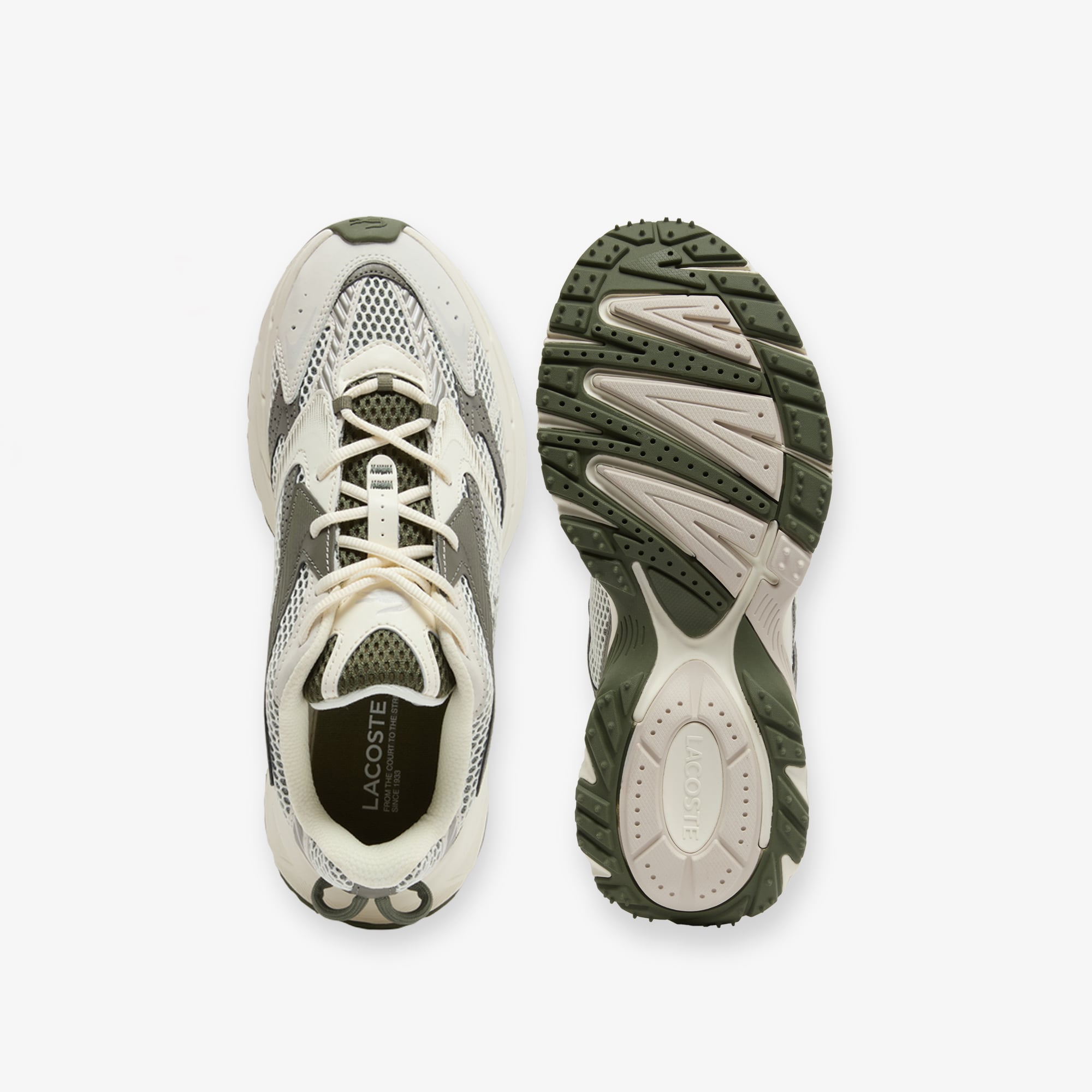 Lacoste L003 Neo Shot Erkek Beyaz Sneaker - Görsel 6