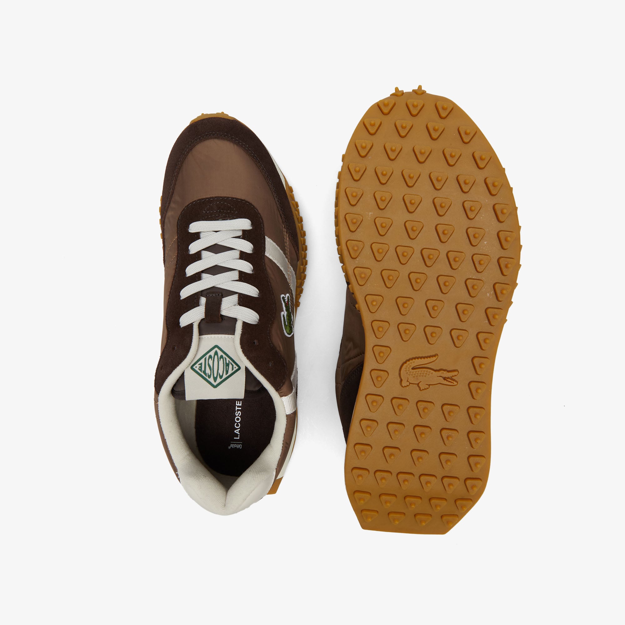 Lacoste L-Spin Evo Erkek Kahverengi Sneaker