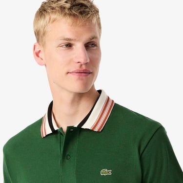  Lacoste Erkek Classic Fit Yeşil Polo