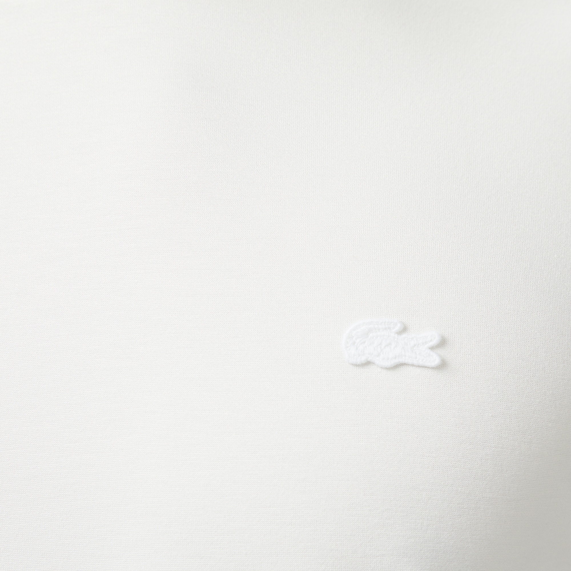 Lacoste Erkek Oversize Fit Bisiklet Yaka Beyaz T-Shirt