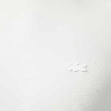  Lacoste Erkek Oversize Fit Bisiklet Yaka Beyaz T-Shirt