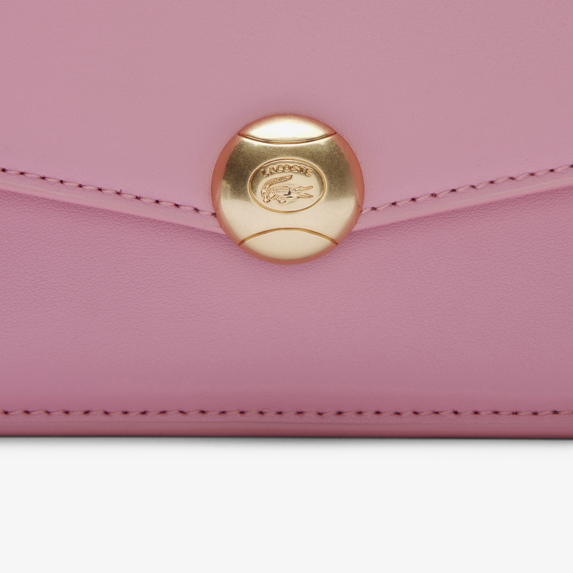 Lacoste Small Tennis Bliss Kadın Deri Pembe Omuz Çantası