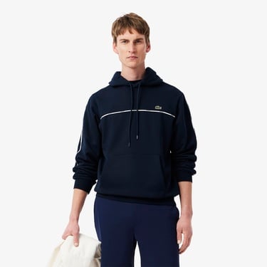  Lacoste Erkek Classic Fit Kapüşonlu Lacivert Sweatshirt