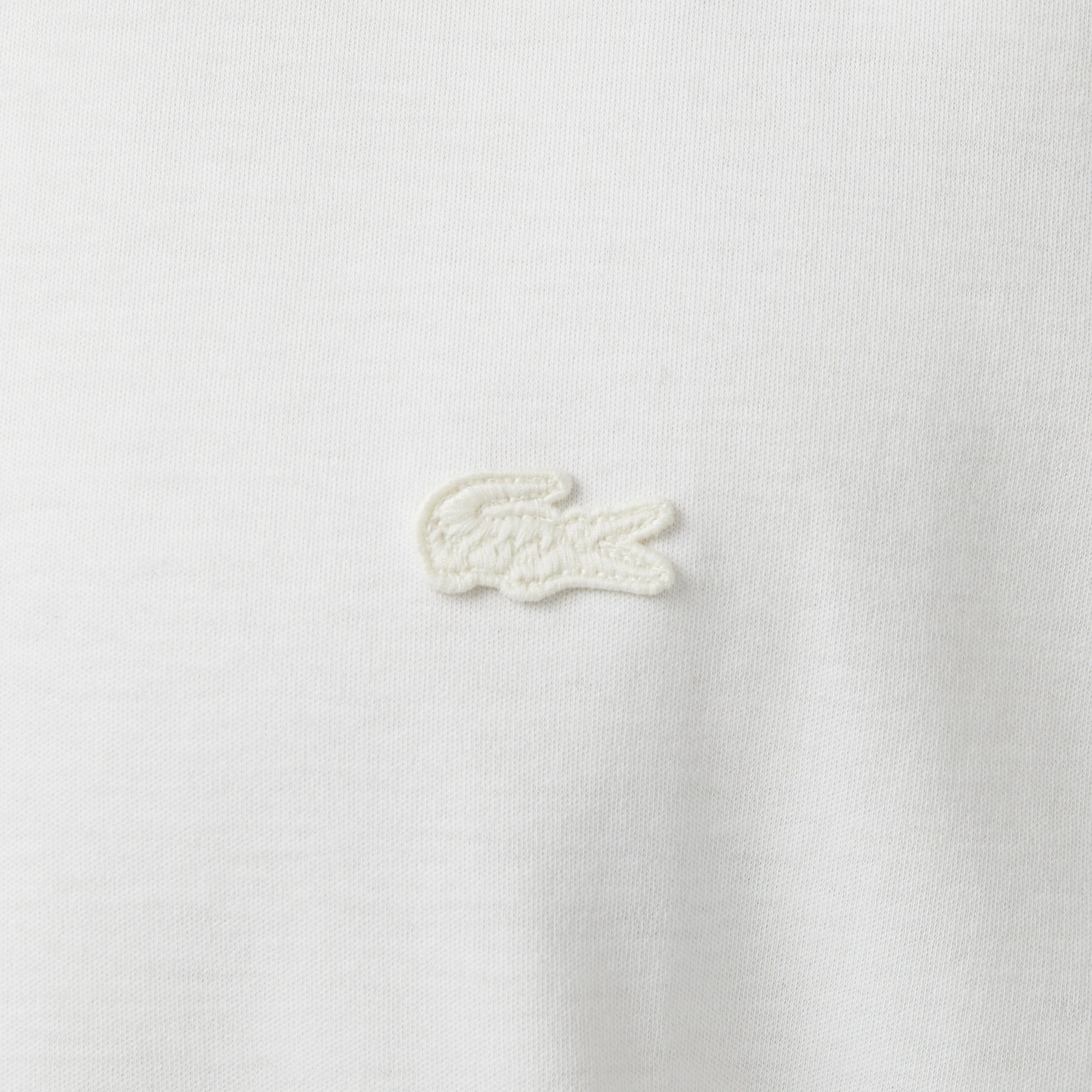 Lacoste Erkek Regular Fit Bisiklet Yaka Beyaz T-Shirt