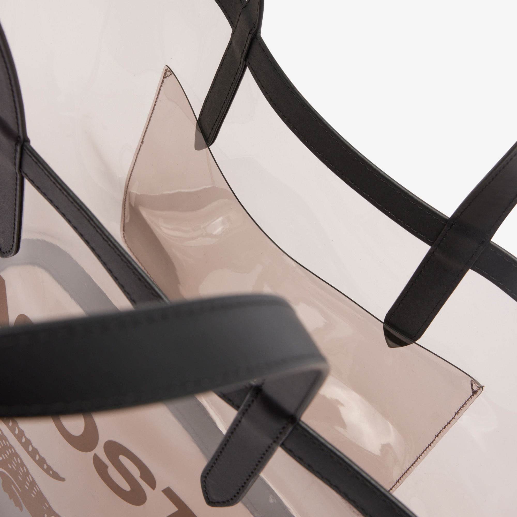 Lacoste Anna Kadın Baskılı Siyah Omuz Çantası