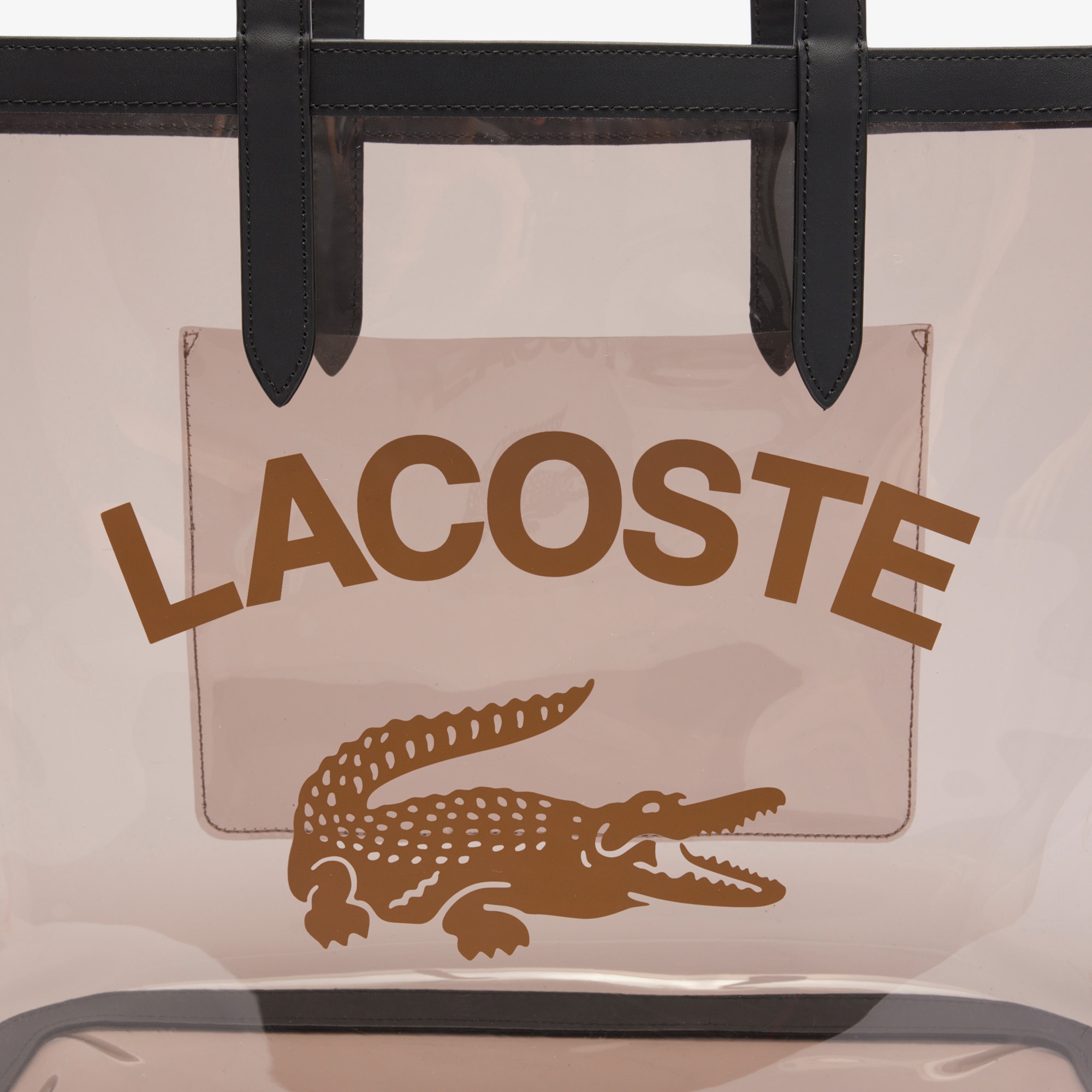 Lacoste Anna Kadın Baskılı Siyah Omuz Çantası