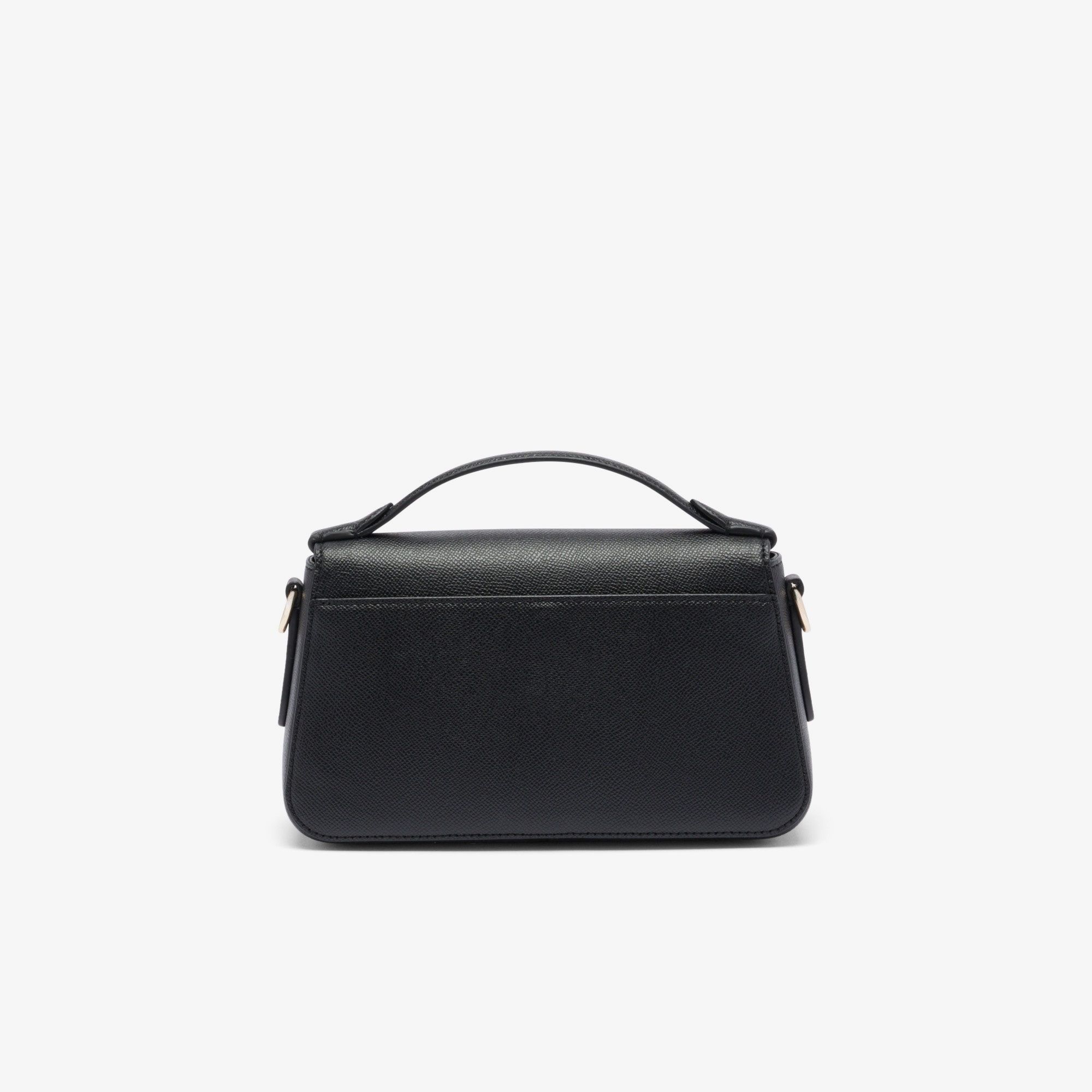 Lacoste Champs-Élysées Kadın Deri Siyah Omuz Çantası