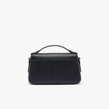  Lacoste Champs-Élysées Kadın Deri Siyah Omuz Çantası