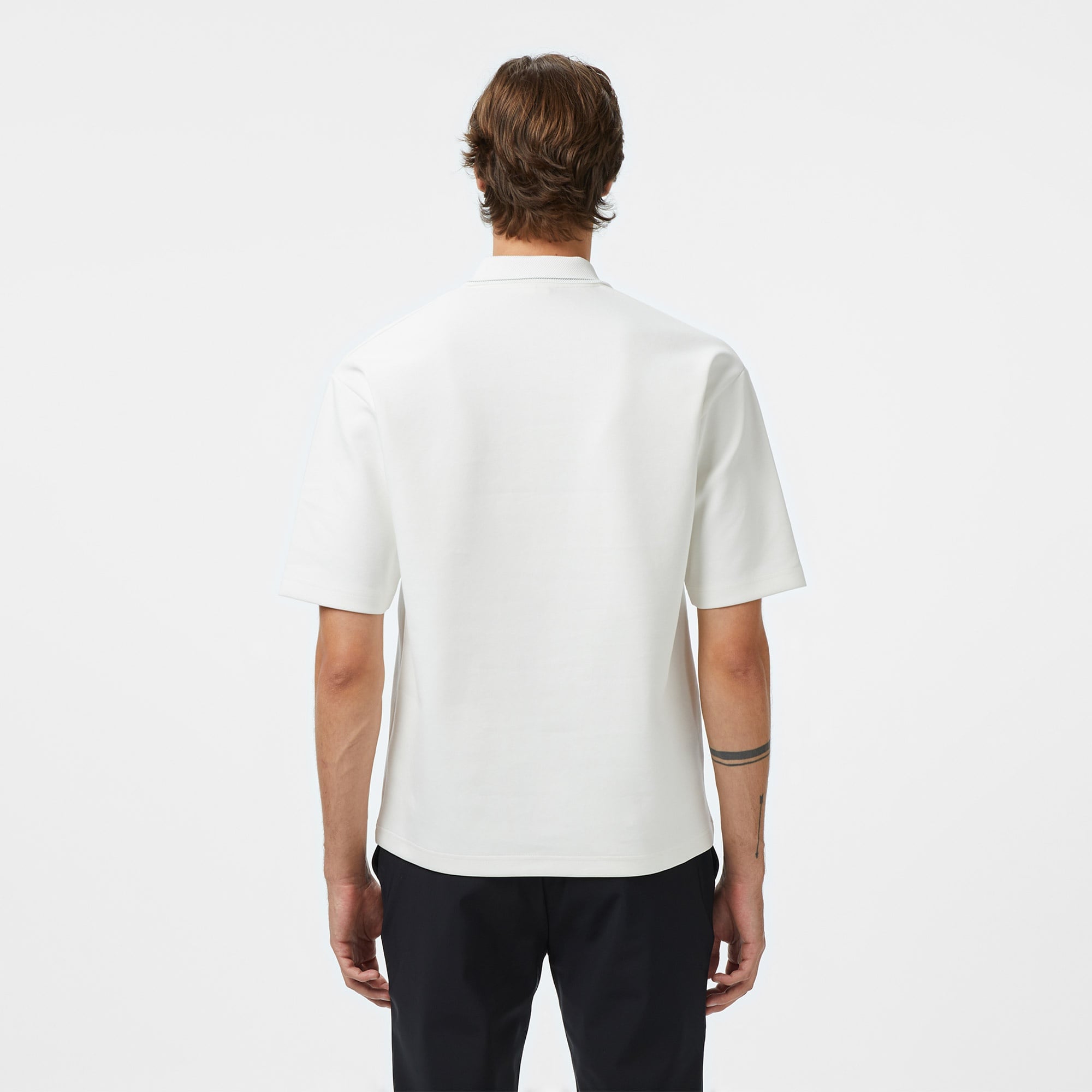 Lacoste Erkek Oversize Fit Beyaz Polo