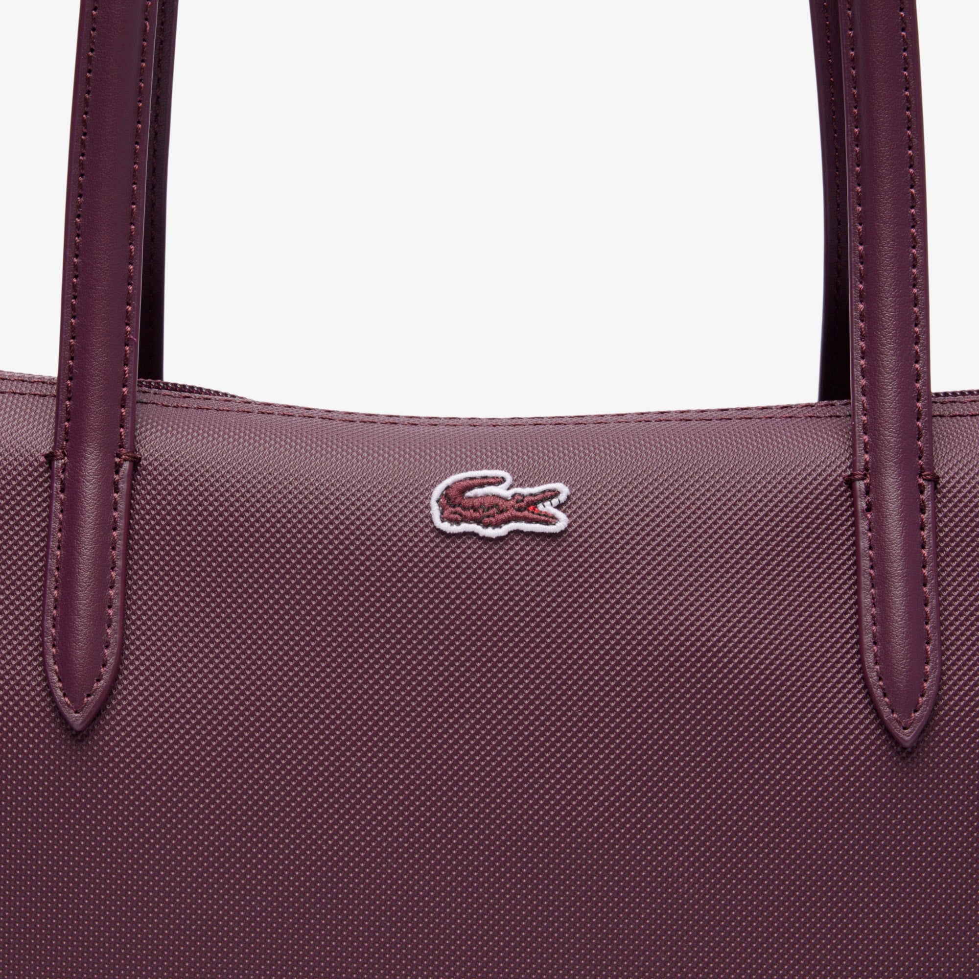 Lacoste Small L.12.12 Kadın Bordo Omuz Çantası