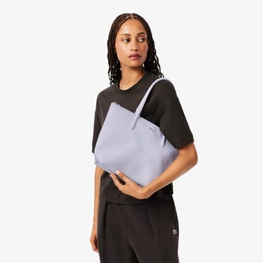  Lacoste Small L.12.12 Kadın Mor Omuz Çantası