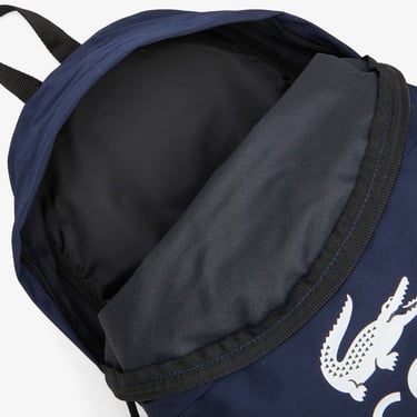  Lacoste Erkek Baskılı Lacivert Sırt Çantası