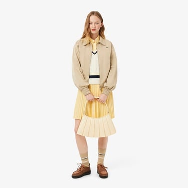  Lacoste Medium Lenglen Kadın Sarı Omuz Çantası