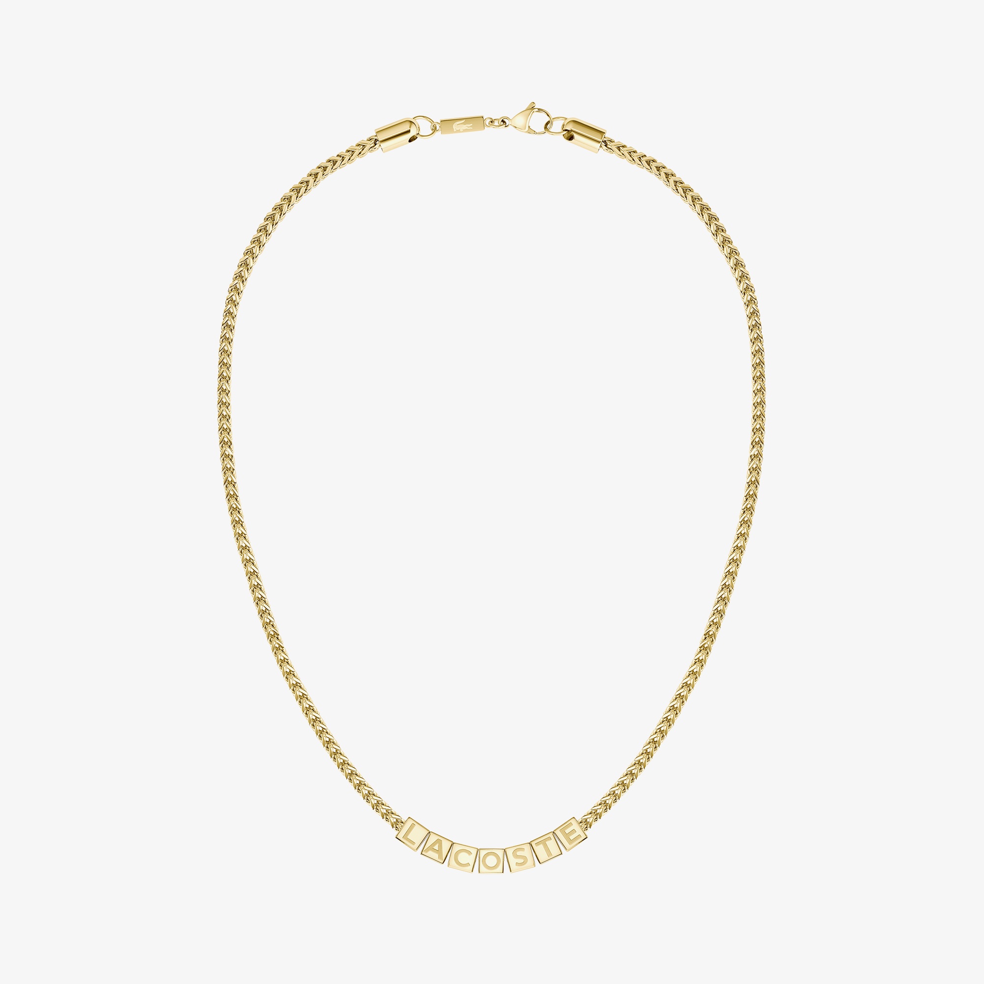 Lacoste Script Erkek Sarı Kolye