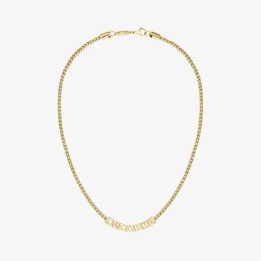  Lacoste Script Erkek Sarı Kolye