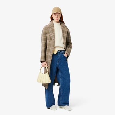  Lacoste Small Lenglen Kadın Sarı Omuz Çantası