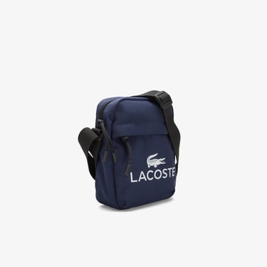  Lacoste Erkek Baskılı Lacivert Postacı Çantası