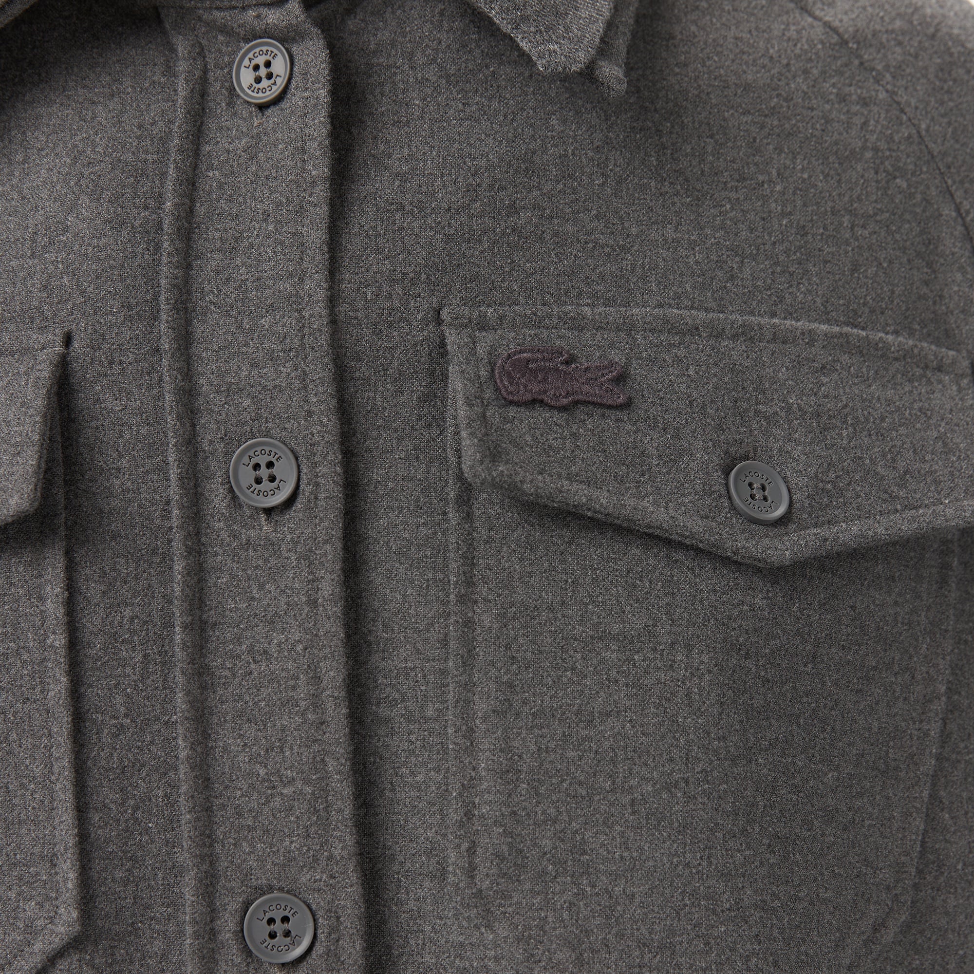 Kadın Regular Fit Koyu Gri Dış Gömlek