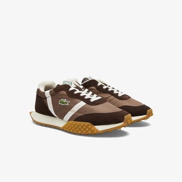  Lacoste L-Spin Evo Erkek Kahverengi Sneaker