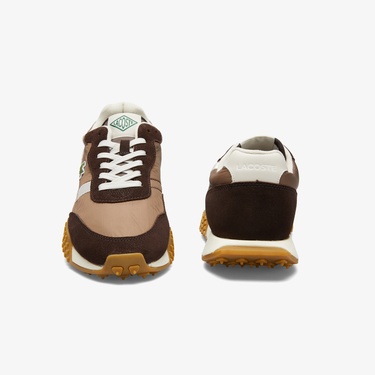  Lacoste L-Spin Evo Erkek Kahverengi Sneaker