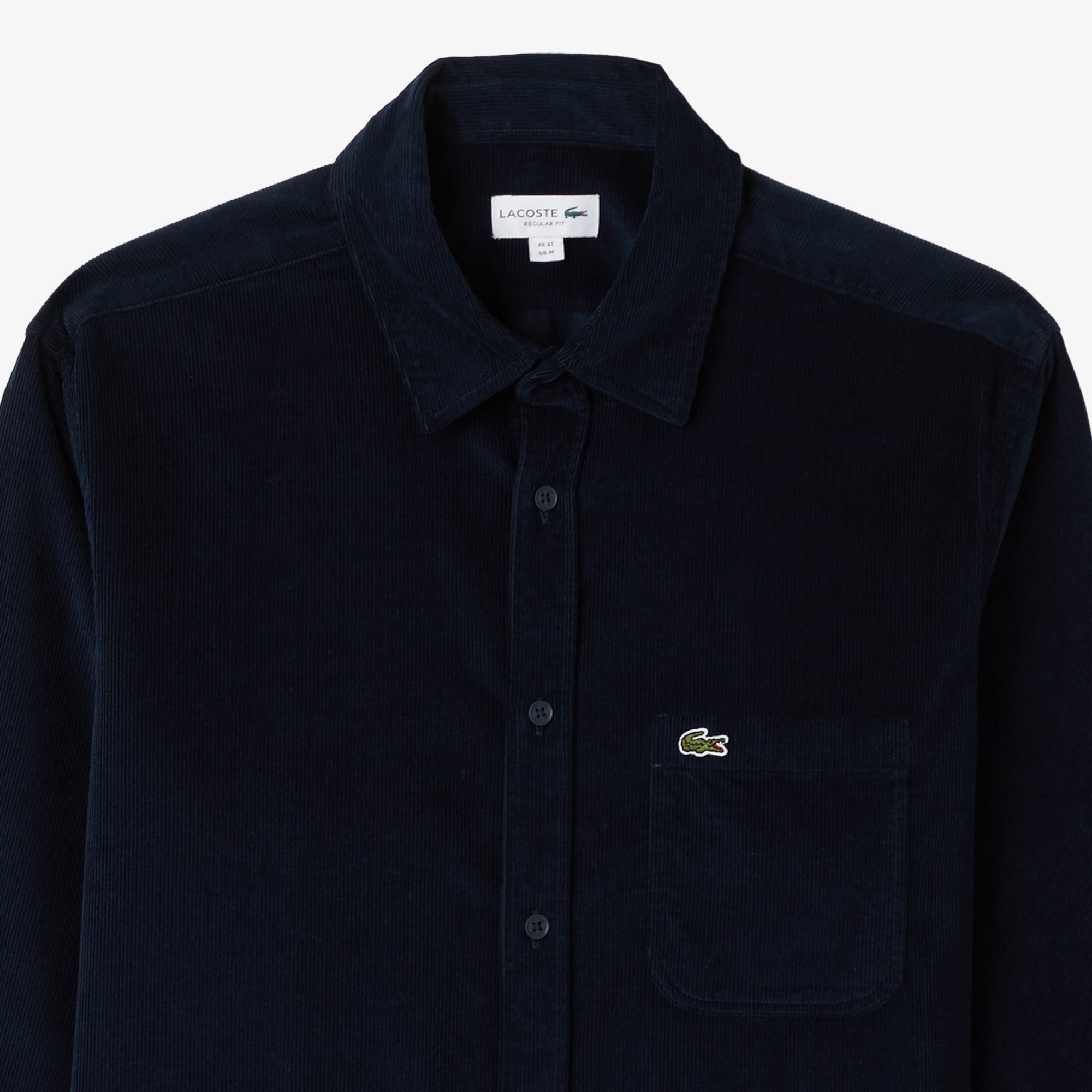 Lacoste Erkek Regular Fit Lacivert Gömlek