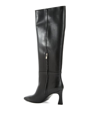  George Hogg Kadın Siyah Deri Çizme