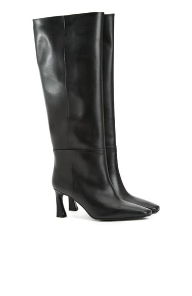  George Hogg Kadın Siyah Deri Çizme