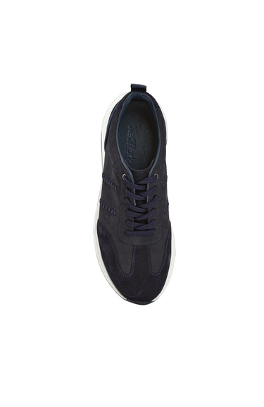  Network Erkek Lacivert Süet Garnili Sneaker
