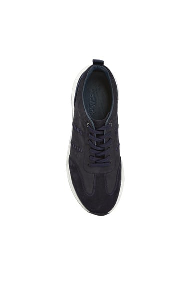  Network Erkek Lacivert Süet Garnili Sneaker
