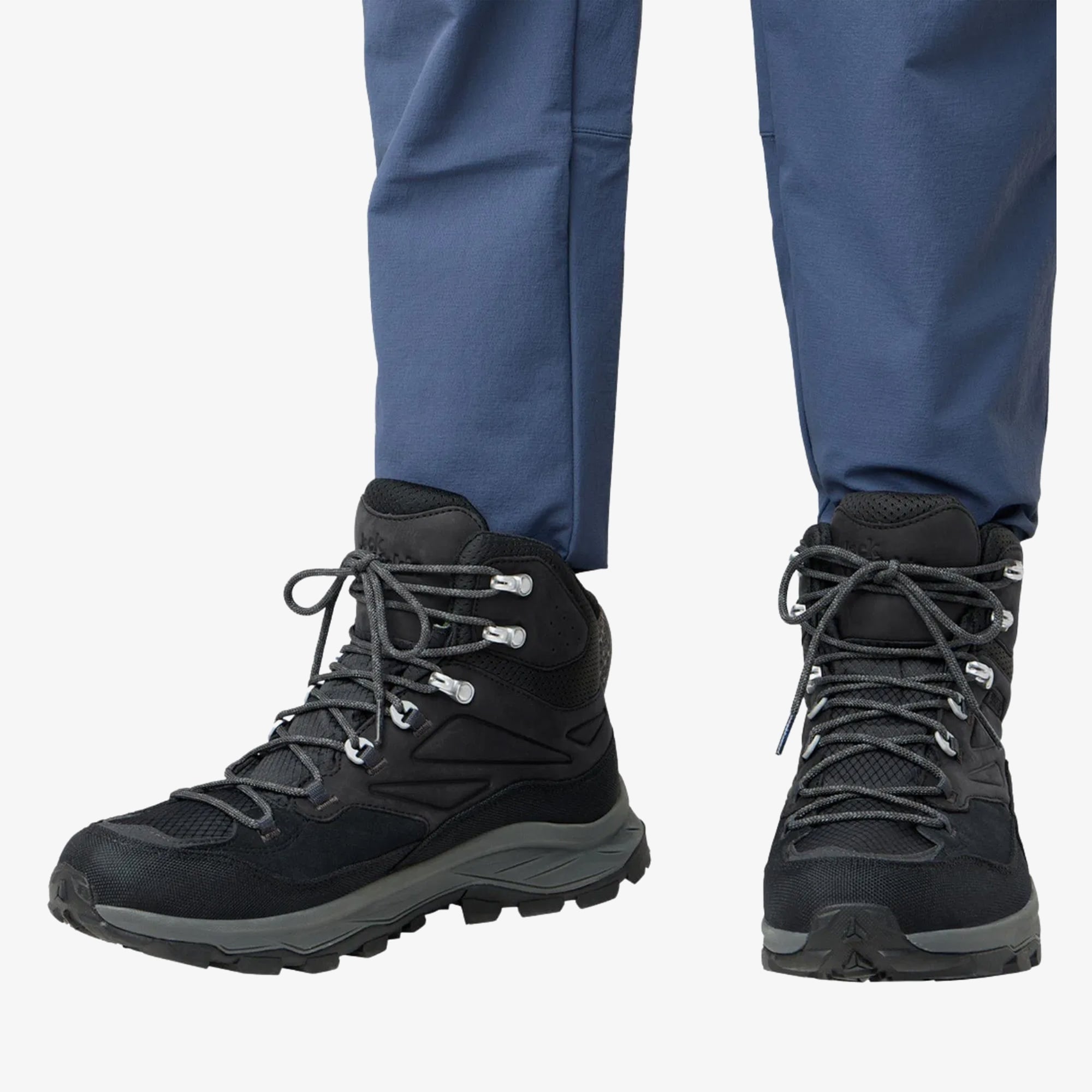 Jack Wolfskin Cyrox Texapore Mid Erkek Lacivert Outdoor Bot