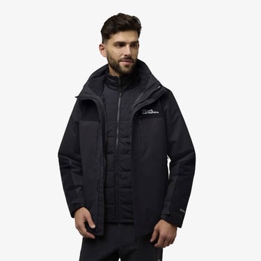  Jack Wolfskin Jasper 3in1 Erkek Lacivert Outdoor Ceket