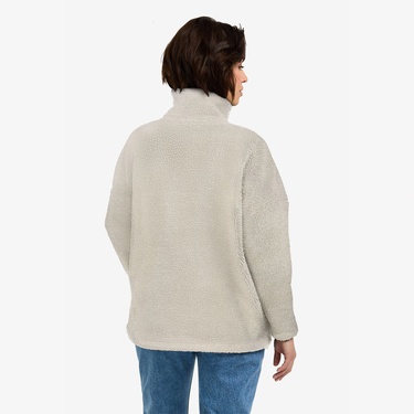  Jack Wolfskin Stone Lite Kadın Krem Outdoor Ceket