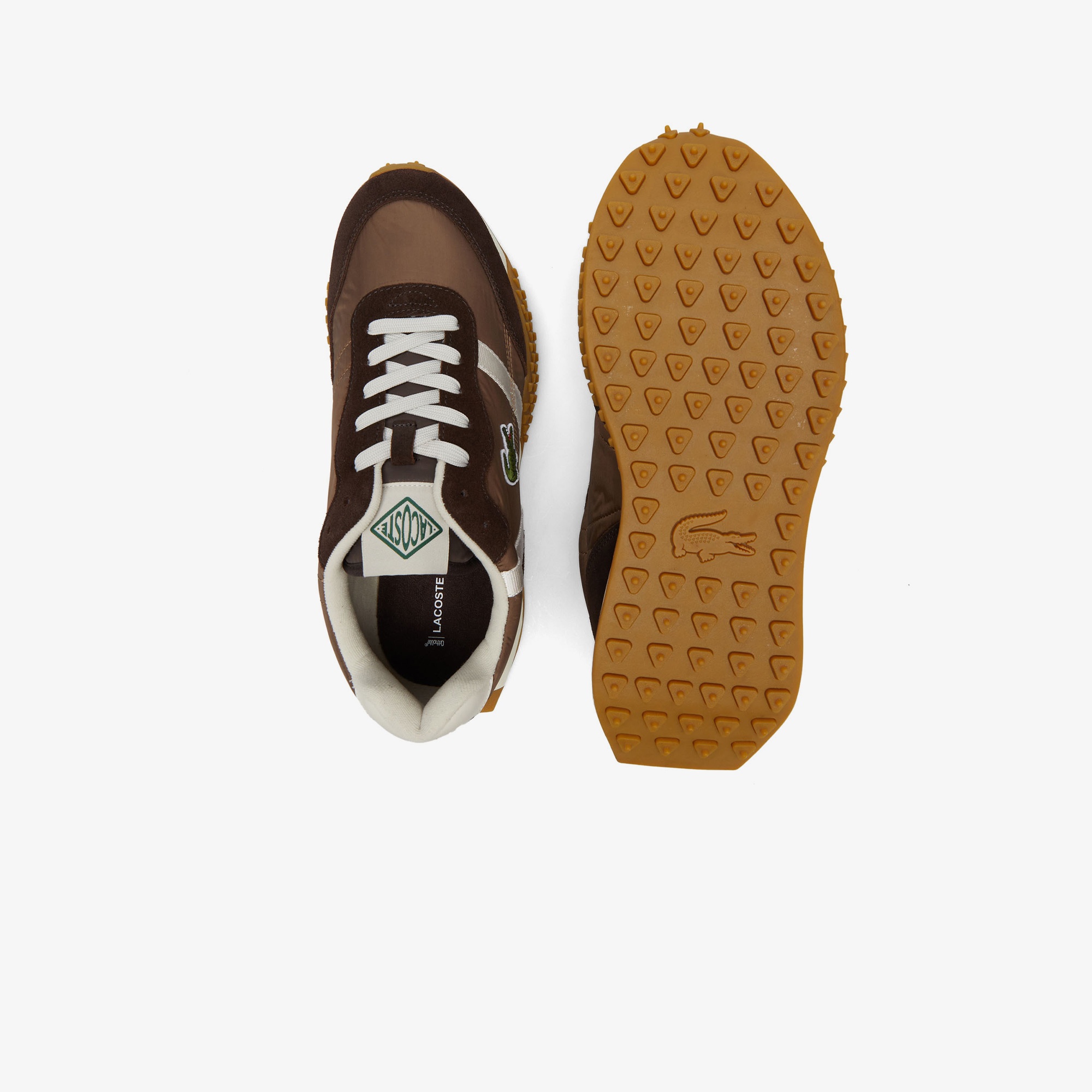 Lacoste L-Spin Evo Erkek Kahverengi Sneaker