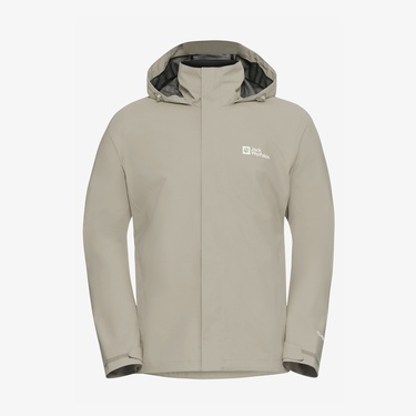  Jack Wolfskin Trailtime 2L Erkek Krem Outdoor Ceket